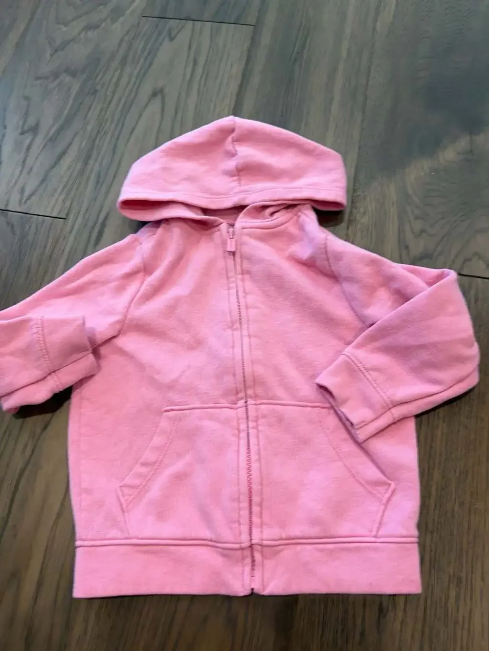 Old Navy Full-Zip Hooded Sweatshirt Pink